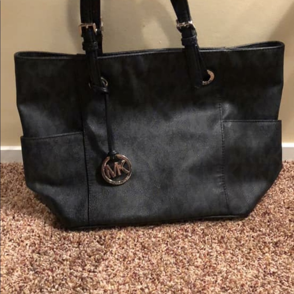 Authentic black Michael Kors purse